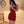 vintage halterneck lace-up dress KF82777