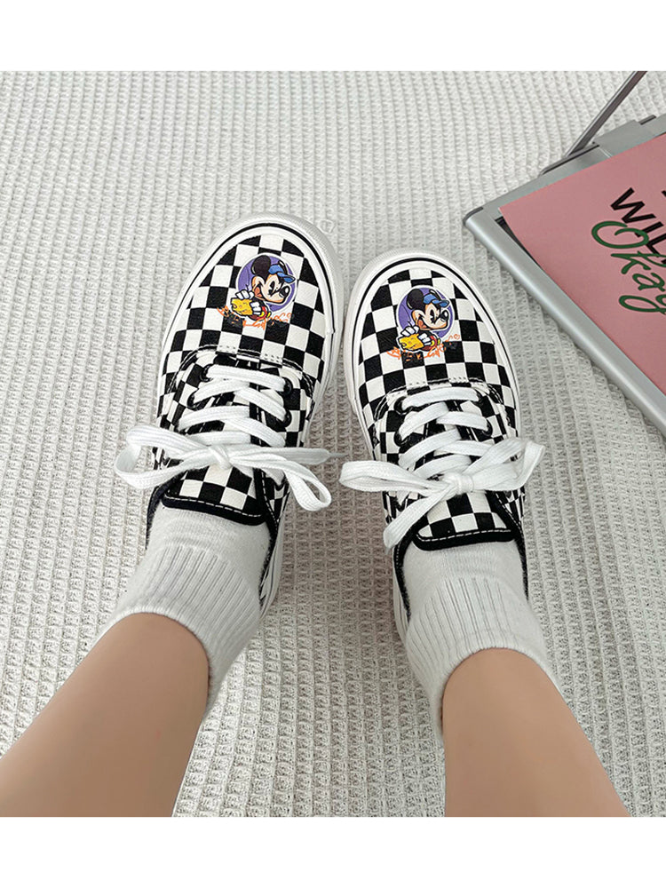 ULZZANG hand-painted canvas shoes  KF82633