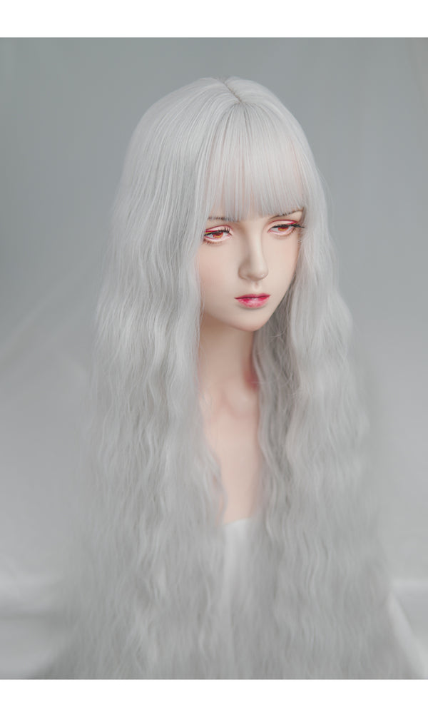 LOLITA WHITE CURLY HAIR  KF83468