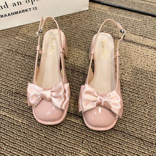 lolita bow high heels  KF83610