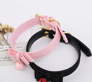 CUTE LEATHER COLLAR   KF83562