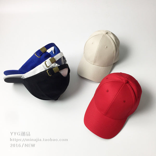 Summer solid sunscreen baseball cap KF2057