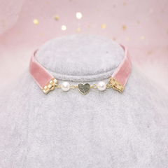 Velvet Pearl Choker KF2022
