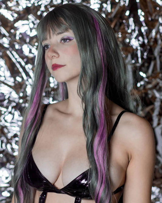 Cute Big Wave Long Roll Wig KF40378