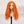 ORANGE LONG CURLY WIG KF82143