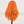 ORANGE LONG CURLY WIG KF82143