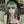 Green long straight wig KF81311