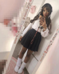 CUTE BIG WAVE LONG ROLL WIG KF40382